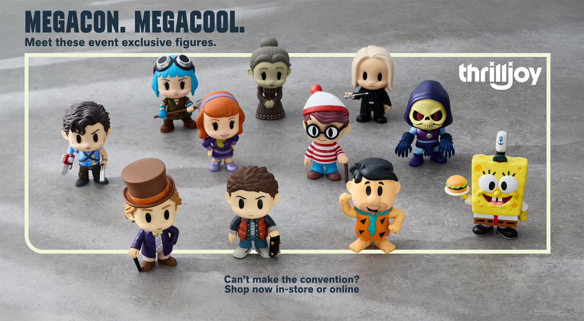 MegaCon Exclsuive Thrilljoy Figurines!