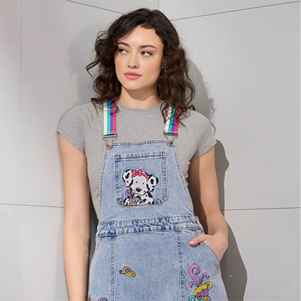 Sanrio Spottie Dottie Butterfly Women's Overall Dress — BoxLunch Exclusive