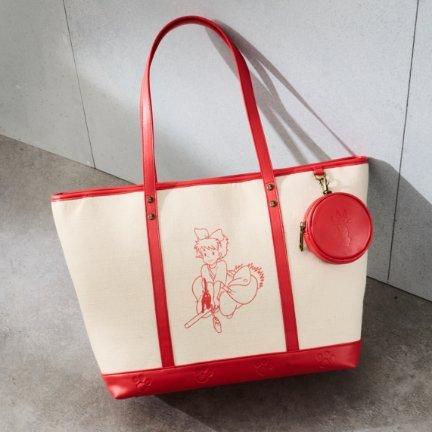 Studio Ghibli® Kiki's Delivery Service Kiki Sketch Tote Bag with Coin Purse - BoxLunch Exclusive