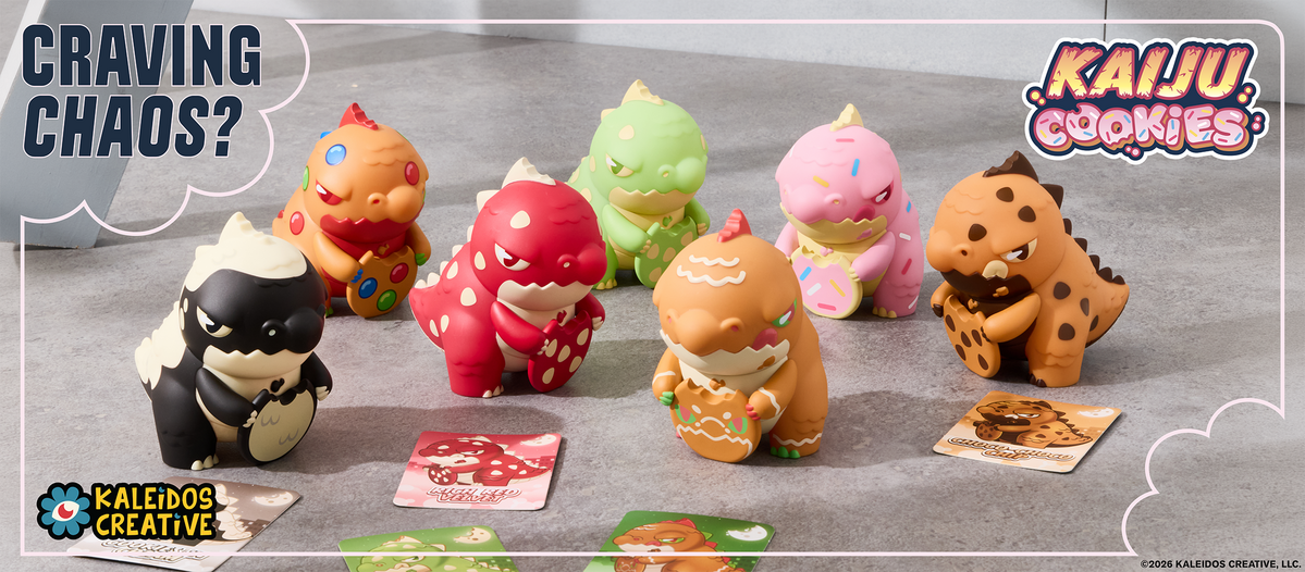 Kaleidos Kaiju Cookies