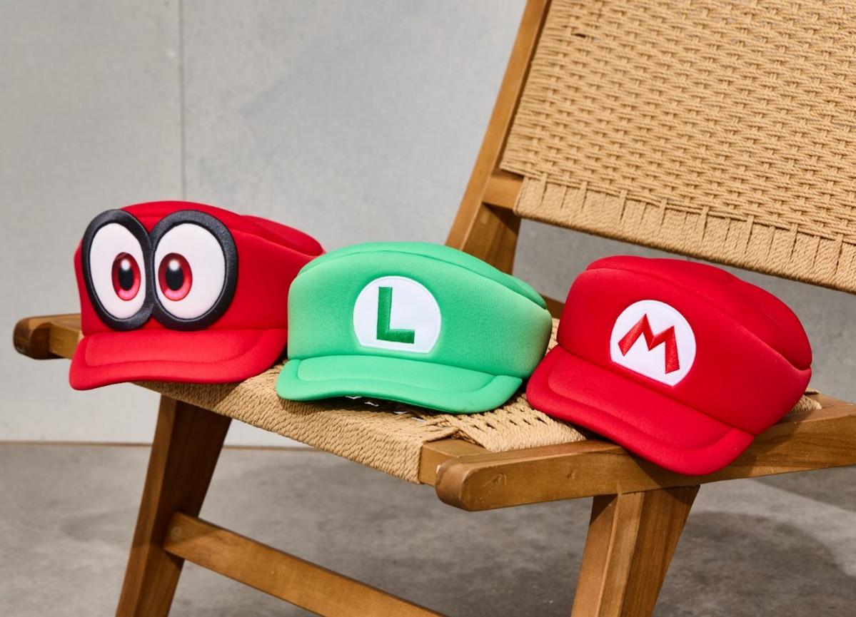 Nintendo Super Mario Bros. Mario, Luigi and Cappy Replica Hat — BoxLunch Exclusive
