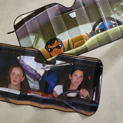 Gilmore Girls Lorelai & Rory Car and Disney Lilo & Stitch Driving Scene Sunshade — BoxLunch Exclusive