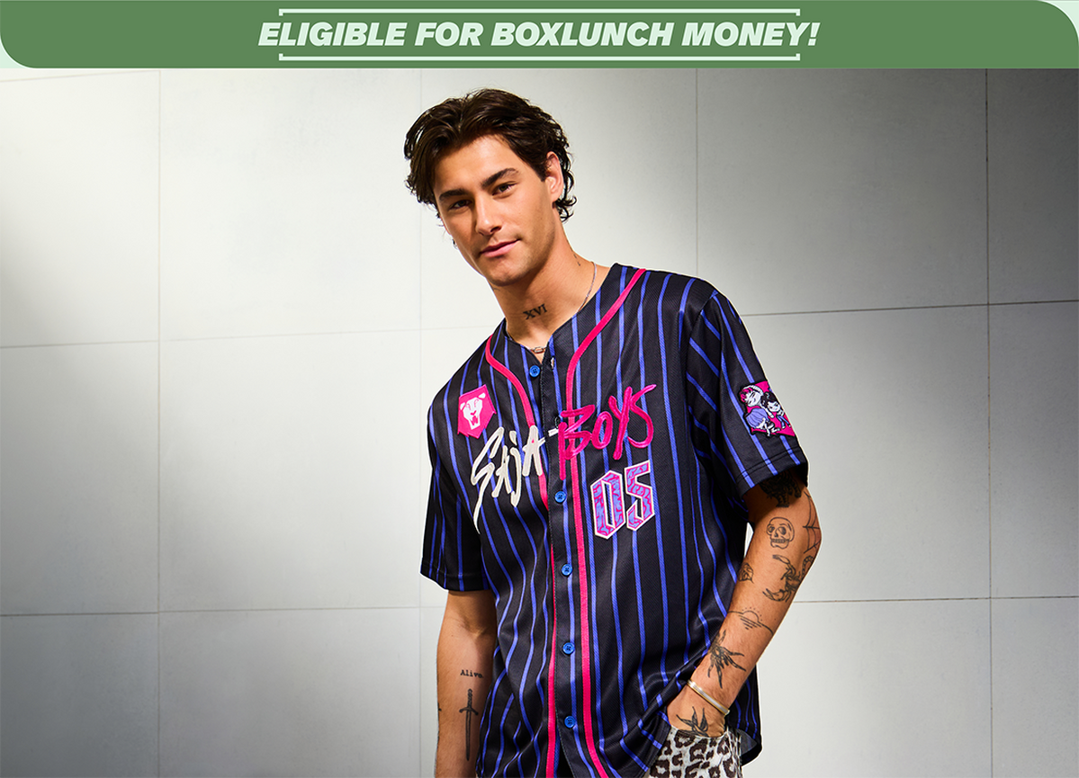 KPop Demon Hunters Saja Boys Baseball Jersey — BoxLunch Exclusive