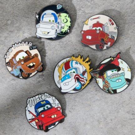 Disney Pixar Cars Tow Mater Blind Box Enamel Pin — BoxLunch Exclusive