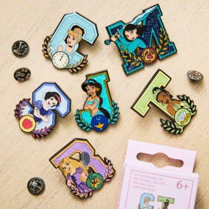 Disney Princess Initial Blind Box Enamel Pin — BoxLunch Exclusive