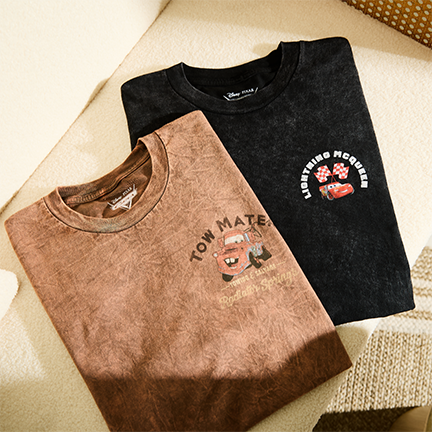 Disney Pixar Cars Tow Mater T-Shirt and Lightning McQueen T-Shirt - BoxLunch Exclusives