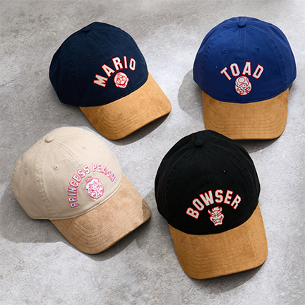 Nintendo Super Mario Embroidered Ball Caps - BoxLunch Exclusives