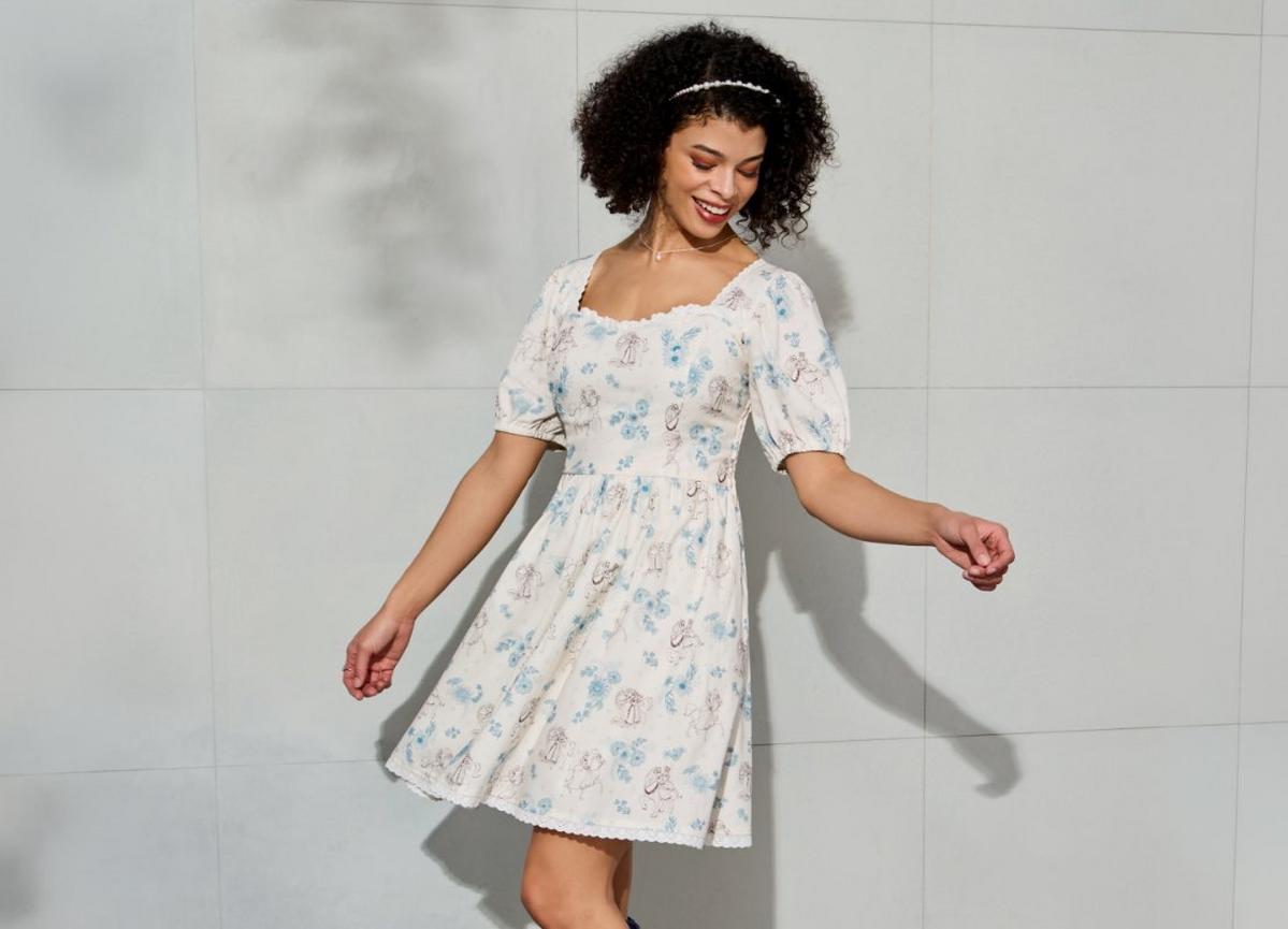 Disney Princess Floral Horses Allover Print Dress - BoxLunch Exclusive