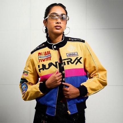 KPop Demon Hunters Rumi Women's Cropped Racing Jacket - BoxLunch Exclusive