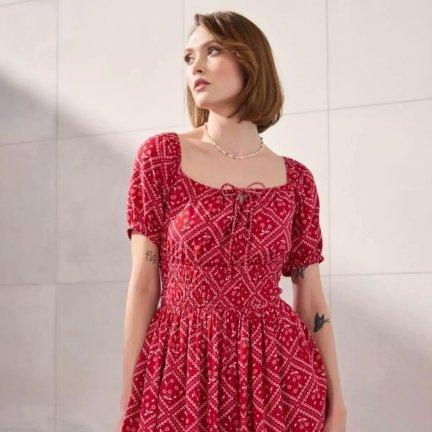 Marvel Spider-Man Cherries Bandana Allover Print Dress - Boxlunch Exclusive