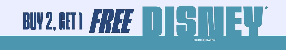 Buy 2, Get 1 Free Disney