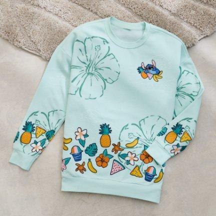 Disney Lilo & Stitch Tropical Fruit Crewneck — BoxLunch Exclusive