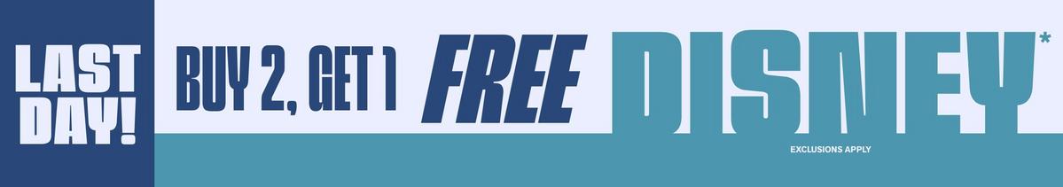 Buy 2, Get 1 Free Disney