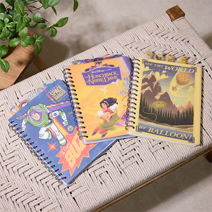 Toy Story, The Hunchback of Notre Dame, & Up Tab Journals — BoxLunch Exclusive