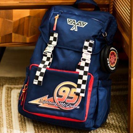 Disney Pixar Cars Lightning McQueen Multi-Pocket Backpack - BoxLunch Exclusive