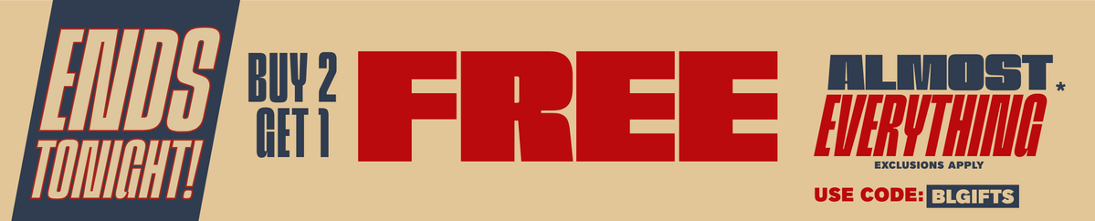 Ends Tonight! Buy Two, Get One Free Almost Everything