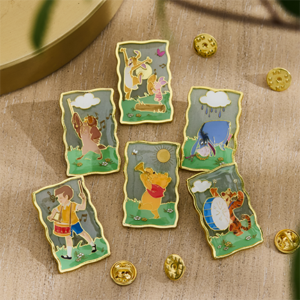 Loungefly Disney Winnie the Pooh Marching Band Scenes Blind Box Enamel Pin - BoxLunch Exclusive