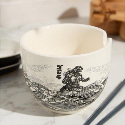 Godzilla Wave Ramen Bowl Set — BoxLunch Exclusive