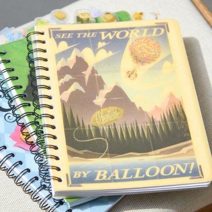 Disney Pixar Up See the World Poster Figural Tab Journal — BoxLunch Exclusive