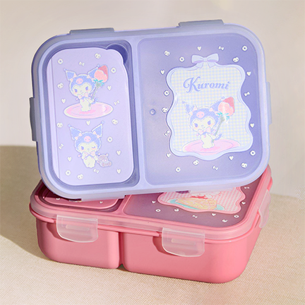 Sanrio Kuromi Gingham Bento Box - BoxLunch Exclusive