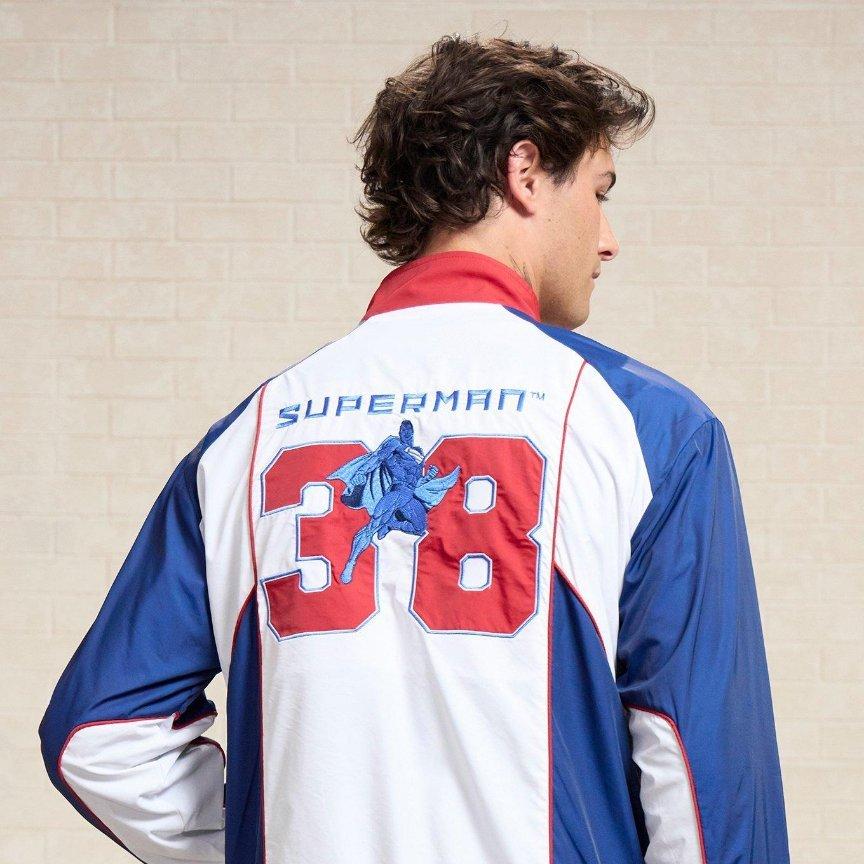 DC Comics Superman Athletic Windbreaker — BoxLunch Exclusive