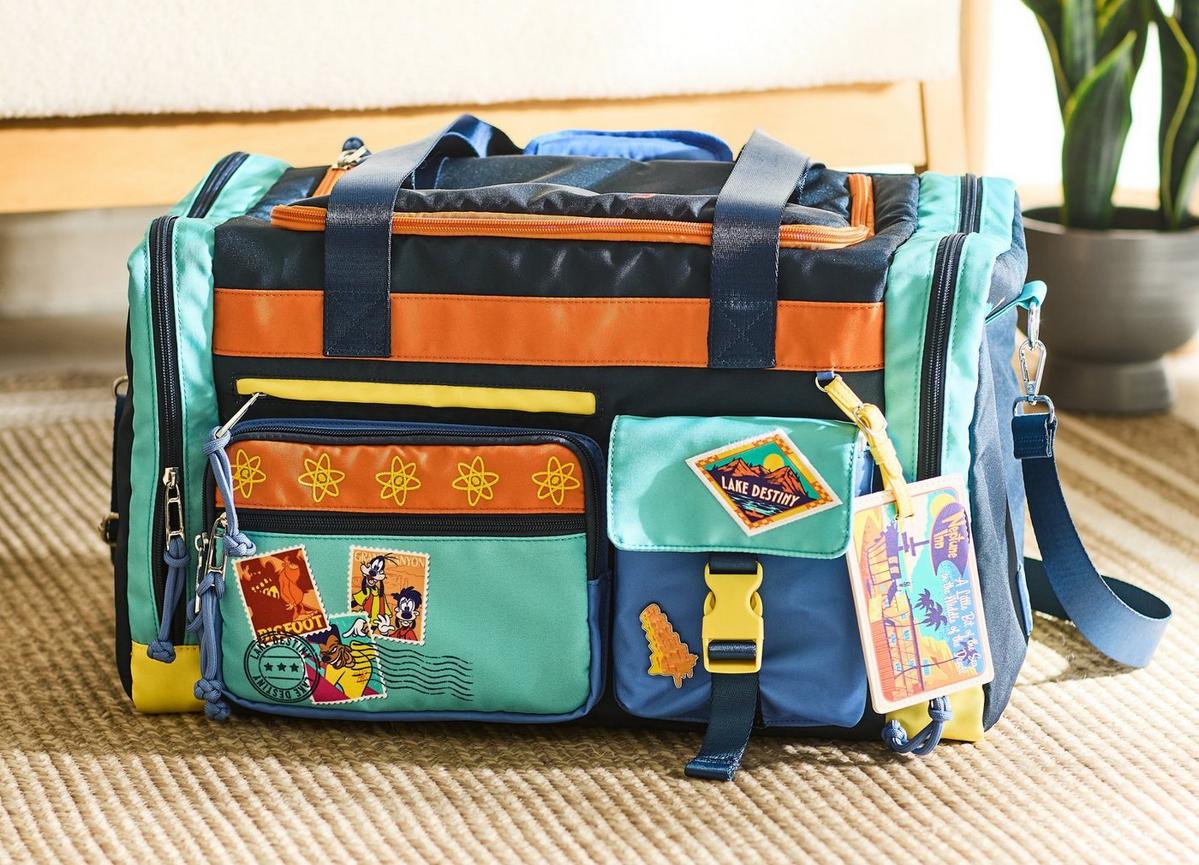 Disney A Goofy Movie Stamps Duffle Bag - BoxLunch Exclusive