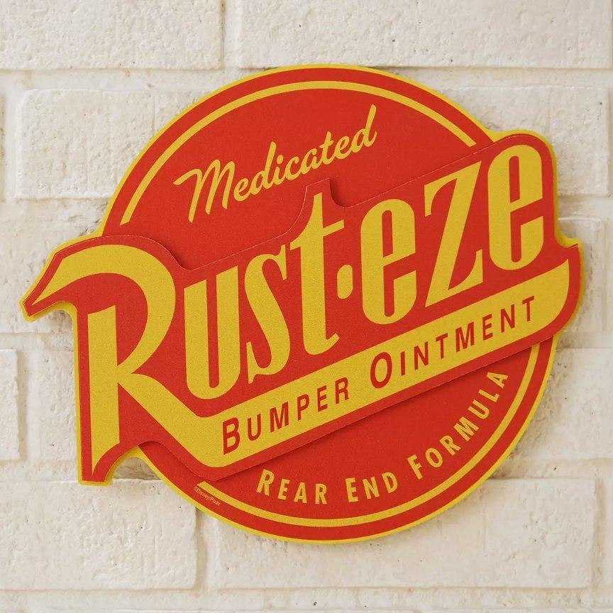Disney Pixar Cars Rust-eze Logo Layered Wall Art - BoxLunch Exclusive