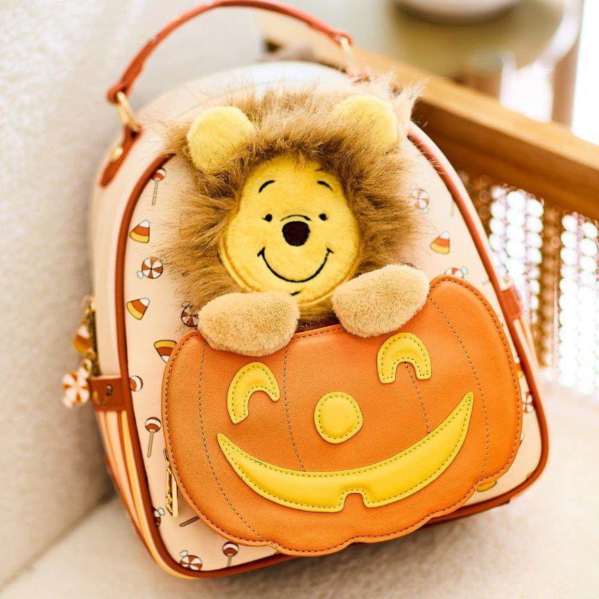 Disney Winnie the Pooh Lion Pooh Bear Pumpkin Mini Backpack — BoxLunch Exclusive