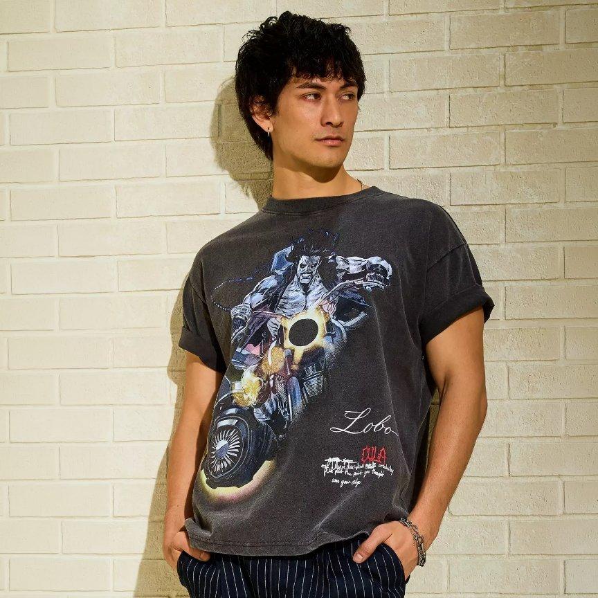 DC Comics Supergirl Lobo Motorcycle T-Shirt - BoxLunch Exclusive