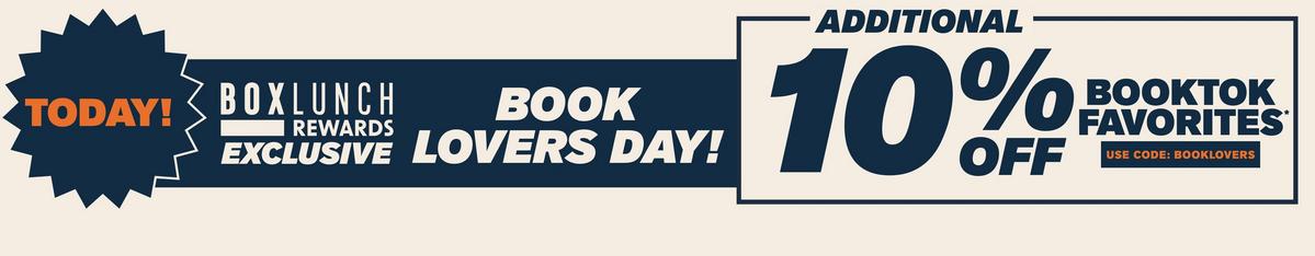 Book Lovers Day! Additional 10% Off BookTok Favorites