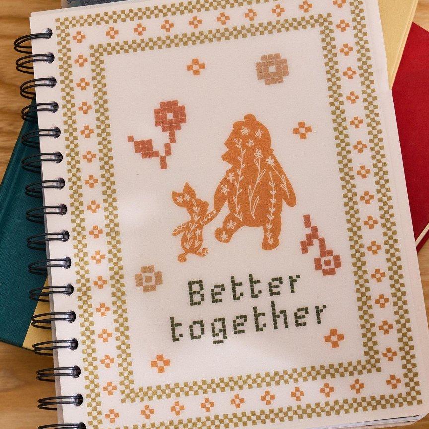 Disney Winnie the Pooh Better Together Figural Tab Journal — BoxLunch Exclusive