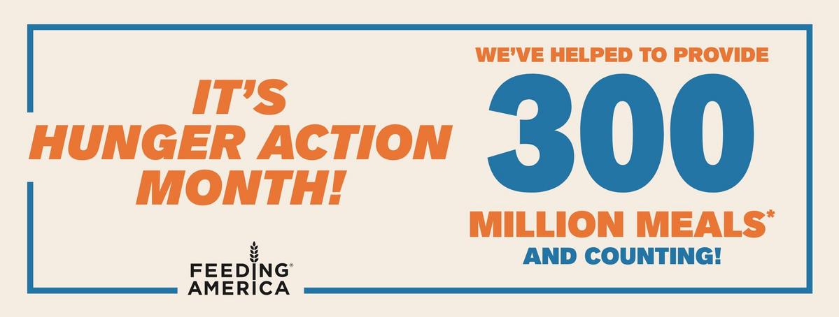 It's Hunger Action Month!