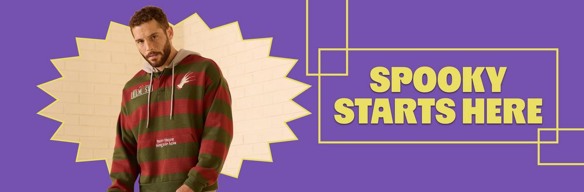 A Nightmare on Elm Street Freddy Krueger Stripe Hoodie - BoxLunch Exclusive
