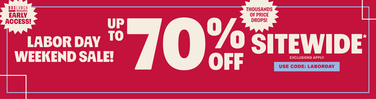 Labor Day Weekend Sale! Up To 70% Off Sitewide