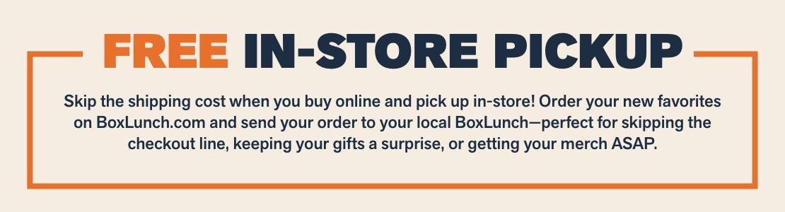 Free Pick Up In-Store