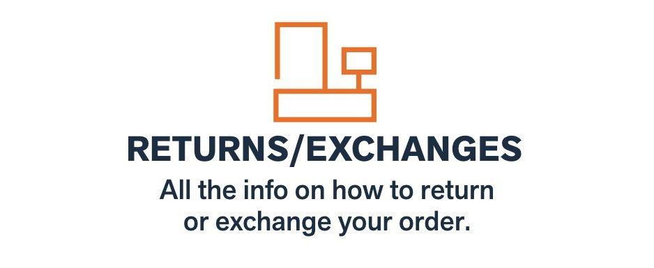 Learn About Returns & Exchanges