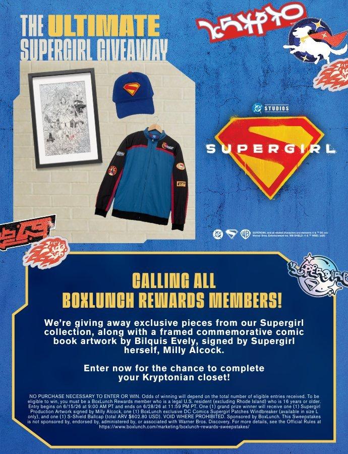 Supergirl Sweepstakes
