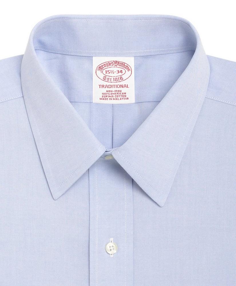 Traditional Extra-Relaxed-Fit Dress Shirt, Non-Iron Point Collar, image 2