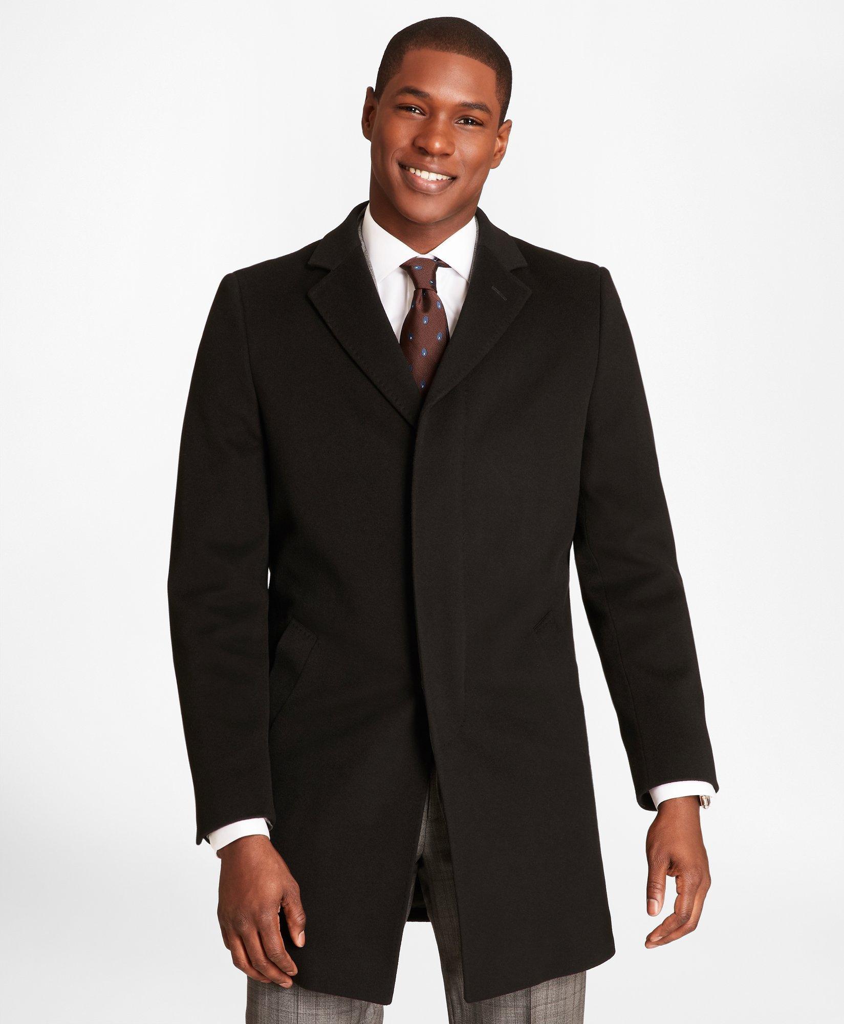 brooks brothers stand color wool coat - ジャケット・アウター