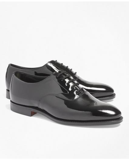 gewoontjes bizon Aanpassen Men's Black Patent Leather Lace-Up Dress Shoes | Brooks Brothers