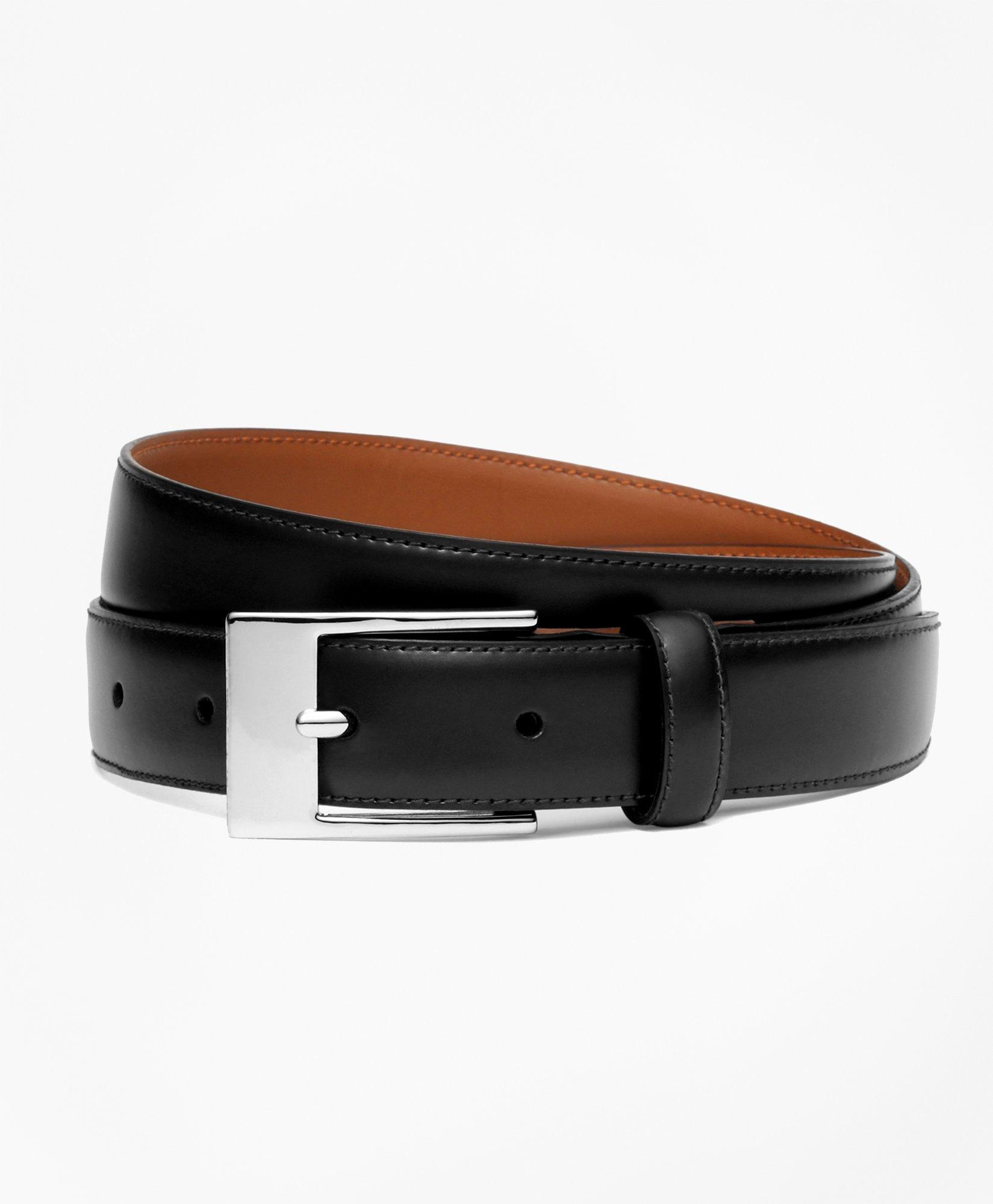 Classic Leather Belt - Black