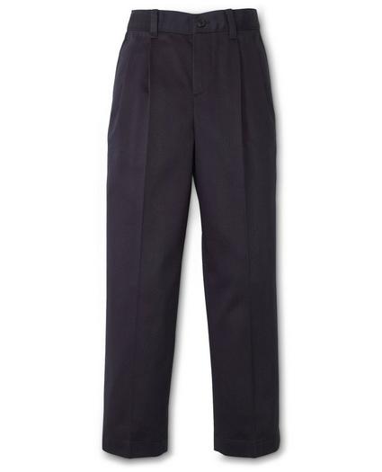 Boy's Pleat-front Non-Iron Chinos, image 1