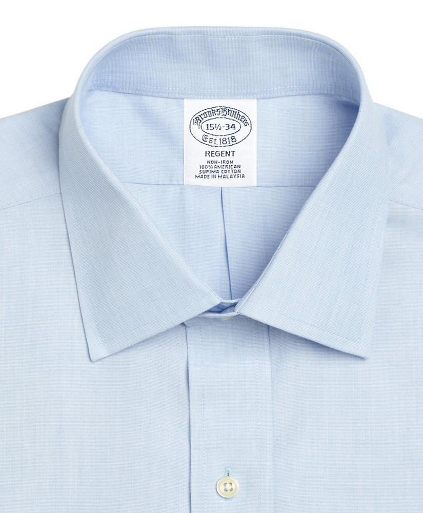 Regent Regular-Fit Dress Shirt,  Non-Iron Spread Collar French Cuff, image 2