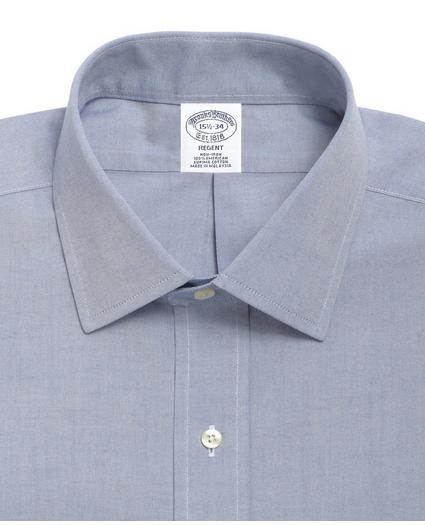 Regent Regular-Fit Dress Shirt,  Non-Iron Spread Collar, image 2