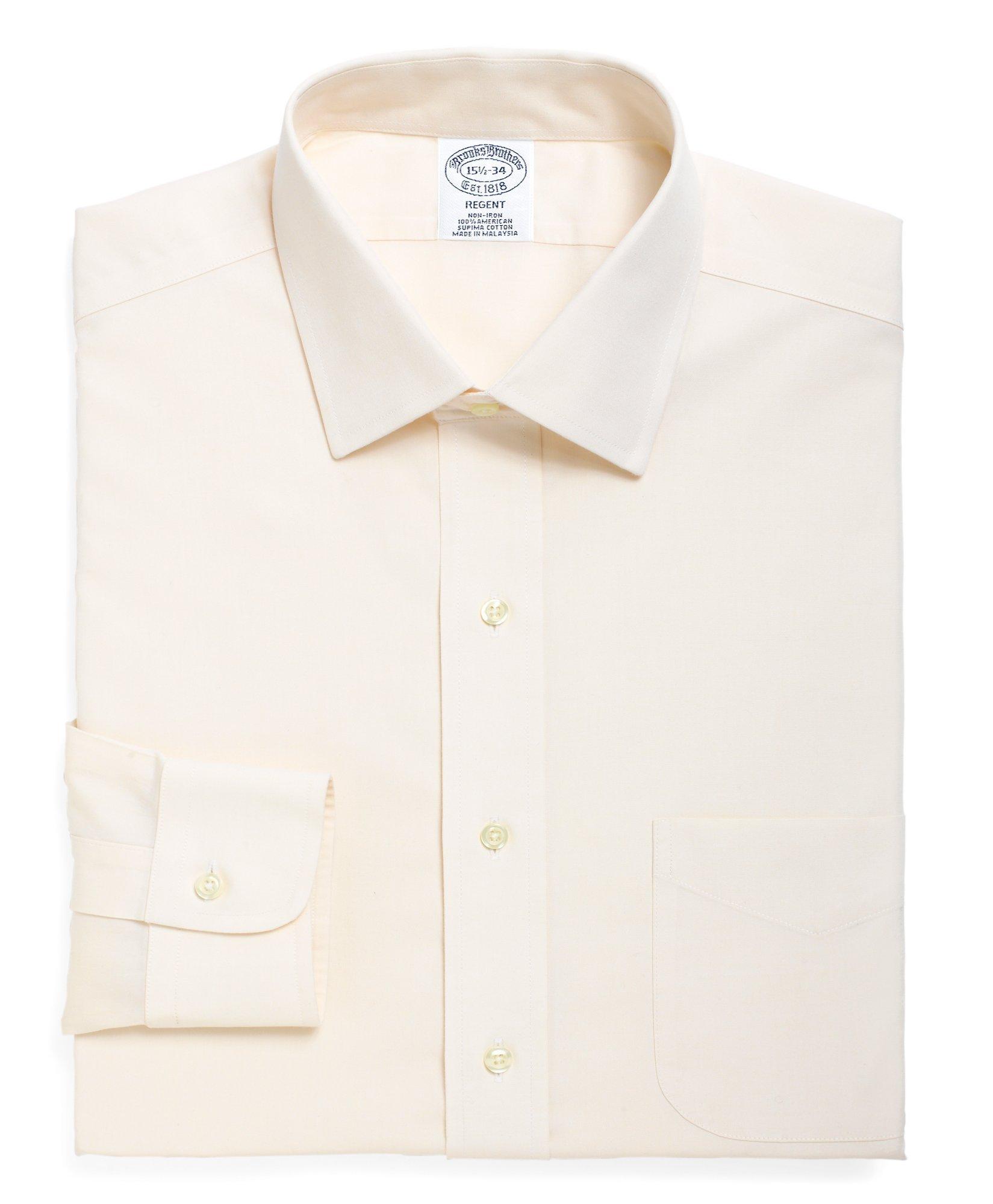 Regent Regular-Fit Dress Shirt, Non-Iron Contrast Ainsley Collar French Cuff