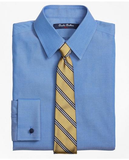 Boys Non-Iron Supima® Pinpoint Cotton French Cuff Dress Shirt, image 1