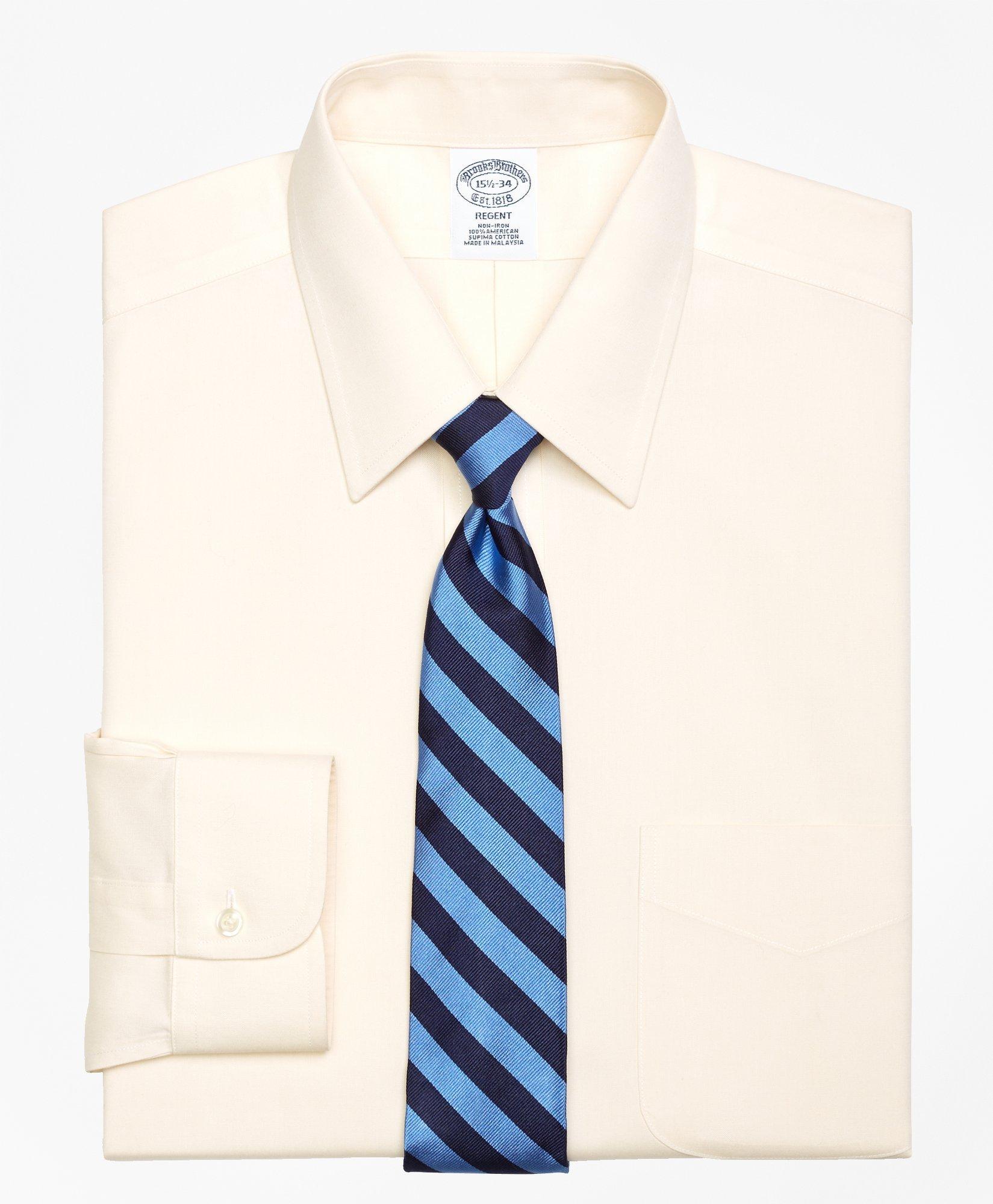 Regent Regular-Fit Dress Shirt, Non-Iron Point Collar