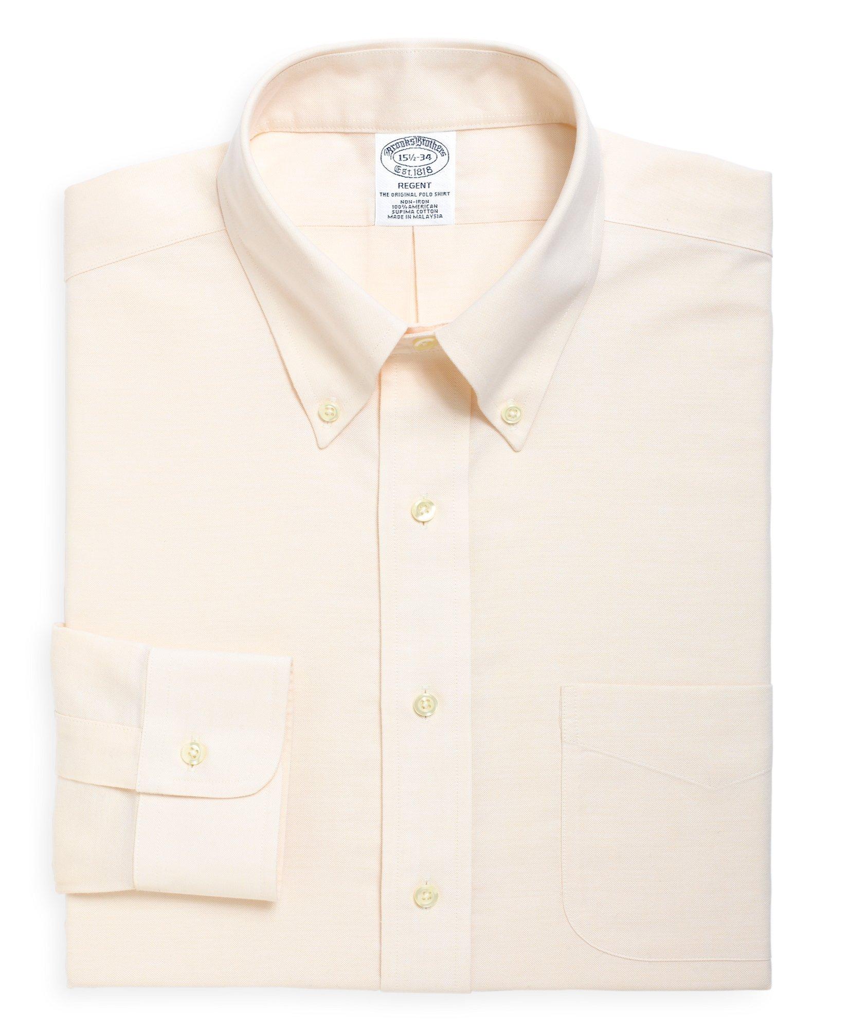 Men's Non-Iron Slim Fit BrooksCool Button-Down Collar Dress Shirt | Brooks  Brothers