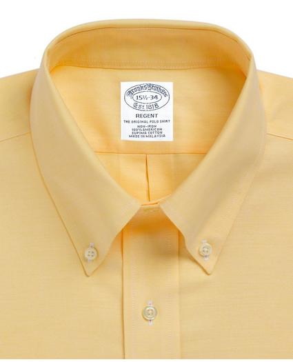 BrooksCool® Regent Regular-Fit Dress Shirt,  Non-Iron Button-Down Collar, image 2
