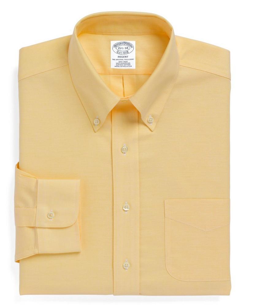 BrooksCool® Regent Regular-Fit Dress Shirt,  Non-Iron Button-Down Collar, image 4